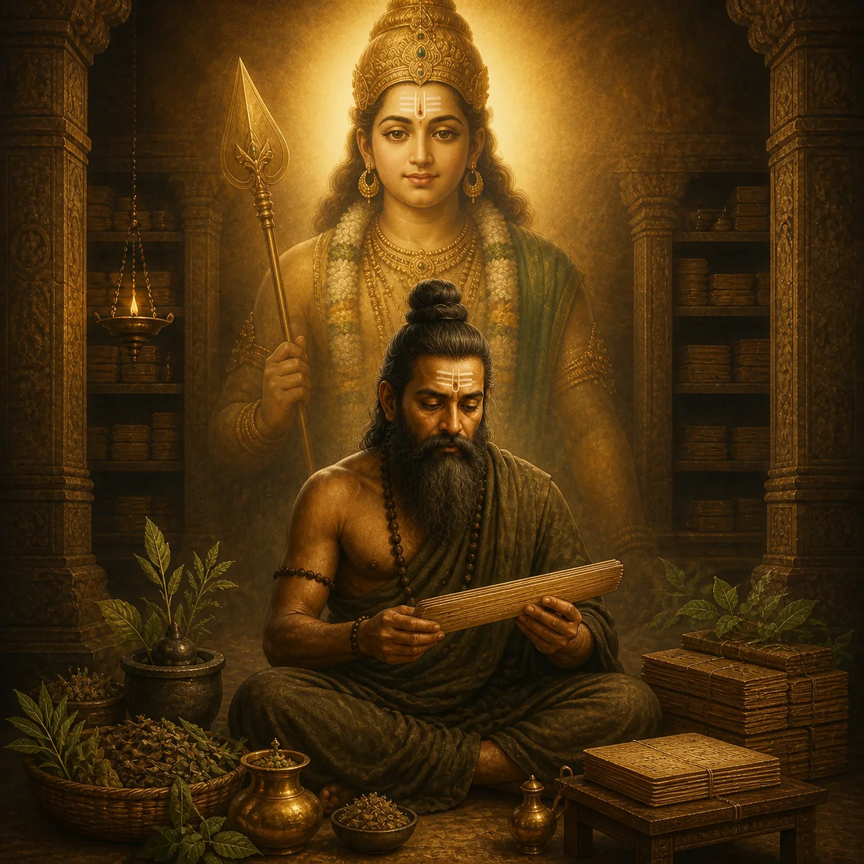 Bhogar Nadi traditional lineage illustration